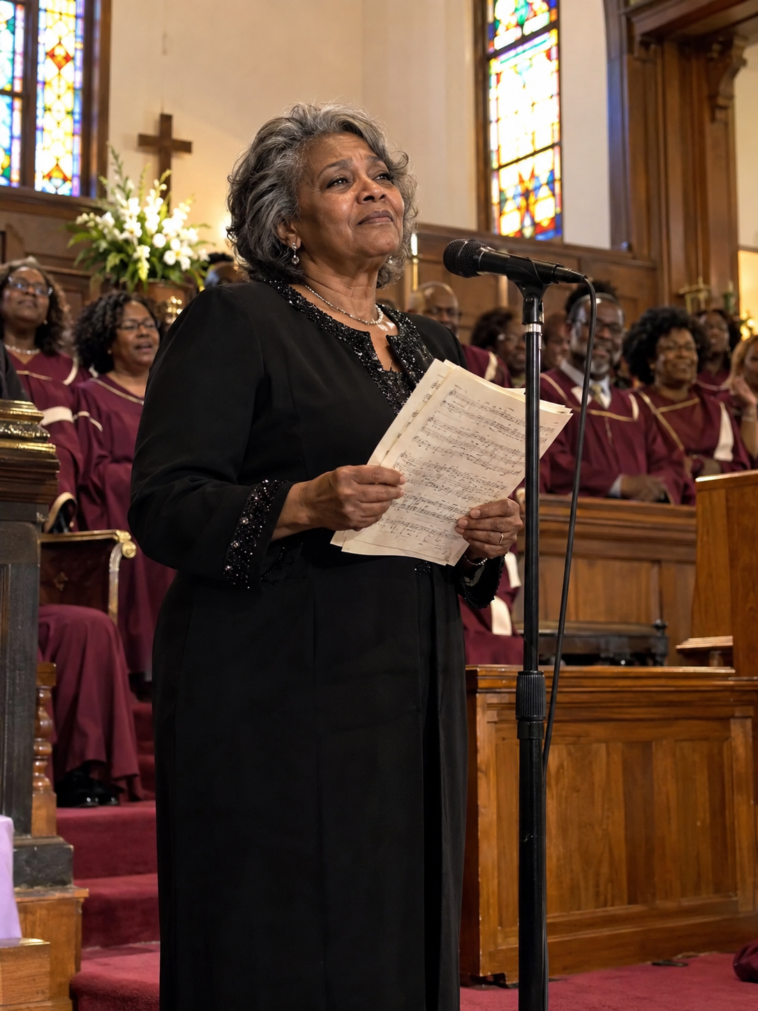 The Church Solo She Refused to Sing – Black American emotional story