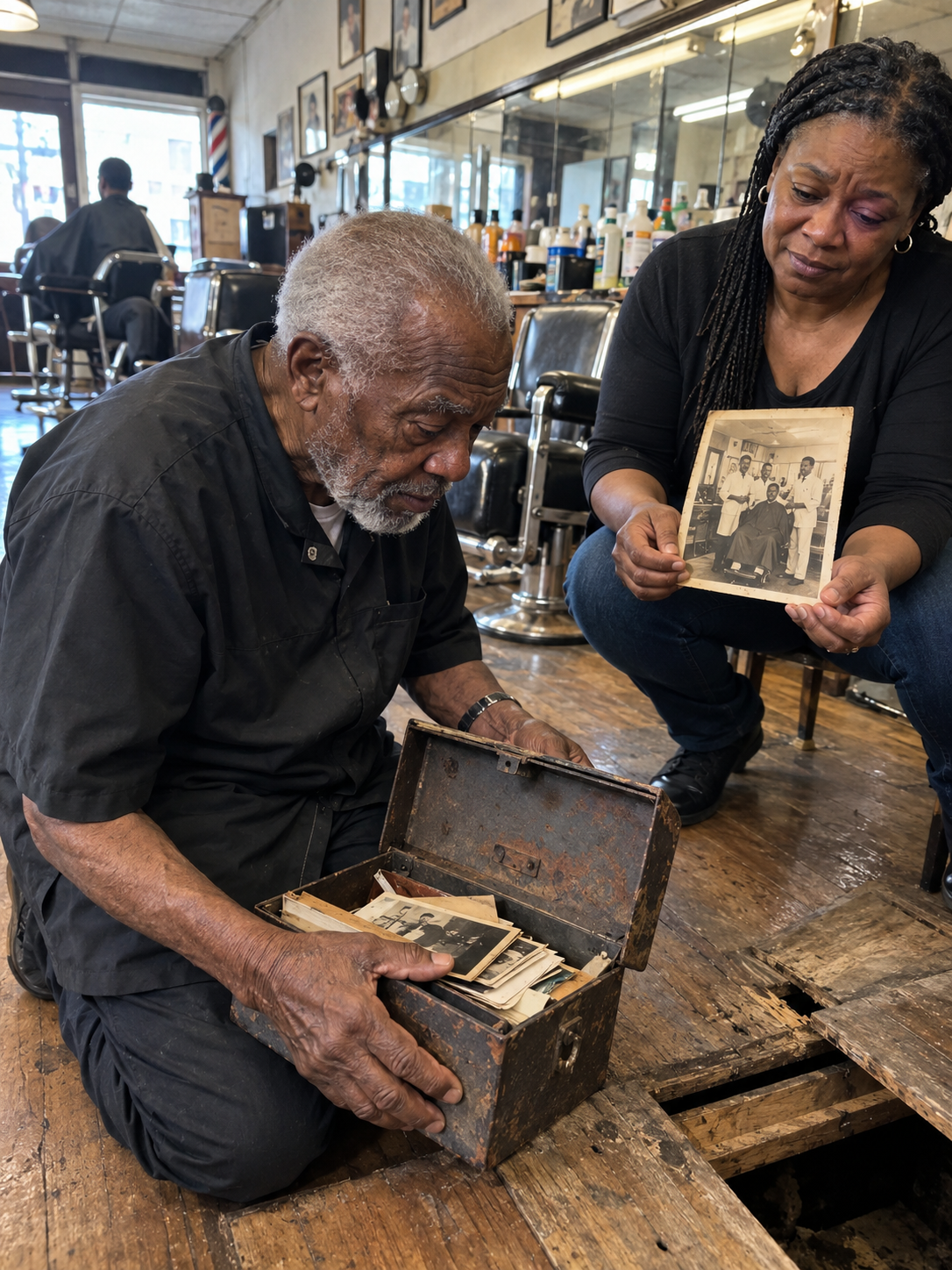 The Box Under the Barbershop Floor – Black American emotional story