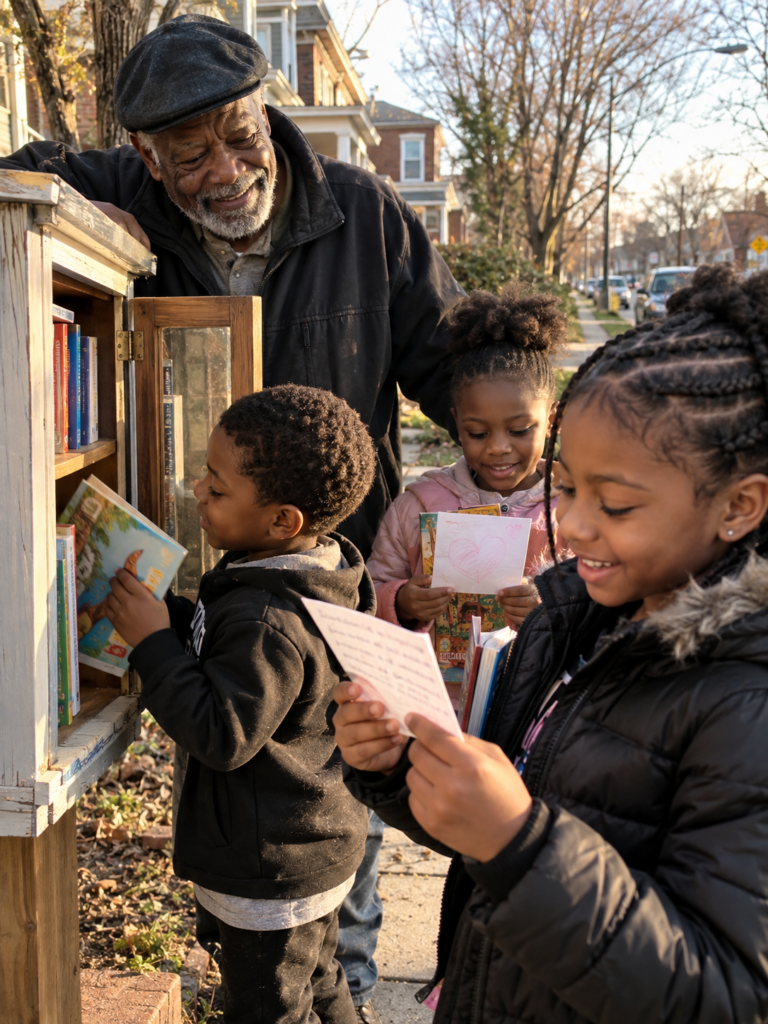 The Little Library on Auburn Street – Black American emotional story